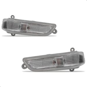 Par Sinaleira Retrovisor Para Kia Sportage 05 2006 2007 A 10 Cinza