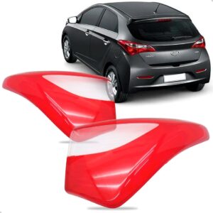 Par Lente Lanterna Para Hyundai Hb20 2012 Até 2015 Bicolor