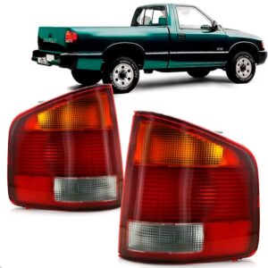 Par Sinaleira Traseira S10 1995 96 97 98 99 00 01 A 05 Fume