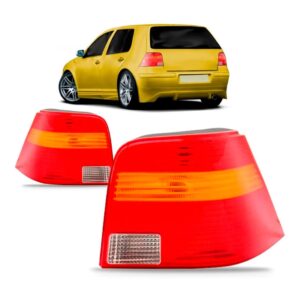 Par Sinaleira Traseira Golf 1998 99 00 01 02 A 2006 Tricolor