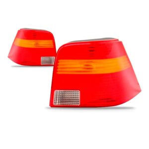 Par Sinaleira Traseira Golf 1998 99 00 01 02 A 2006 Tricolor