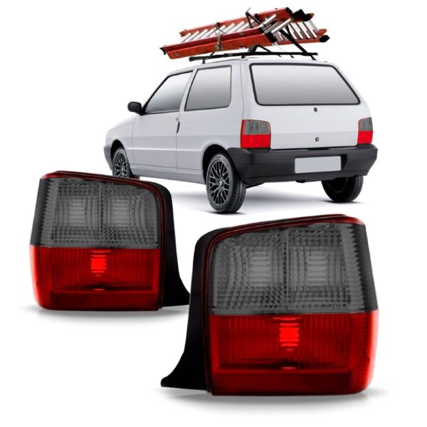 Par Sinaleira Traseira Uno 2004 2005 2006 07 08 09 2010 Fume