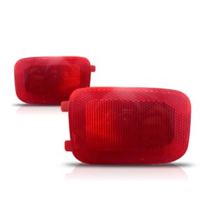 Par Sinaleira Refletor Traseiro Uno 2011 12 13 2014 Vermelha Vermelho