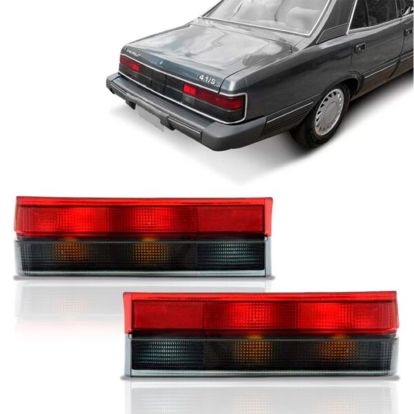 Par Sinaleira Traseira Opala 1988 1989 1990 91 1992 Fumê