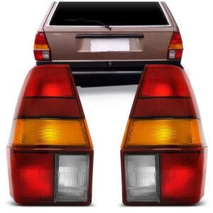 Jogo Sinaleira Traseira Quantum 1985/1991 Tricolor Sem Friso Tricolor