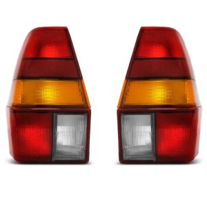 Jogo Sinaleira Traseira Quantum 1985/1991 Tricolor Sem Friso Tricolor