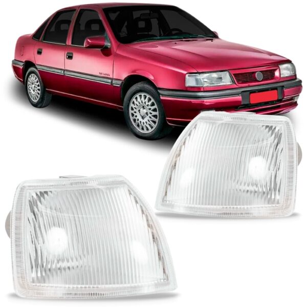 Jogo Sinaleira Dianteira Seta Vectra 1994 1995 1996 Cristal