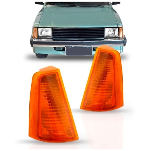Par Sinaleira Para Chevrolet Chevette 1983 A 1996 Âmbar