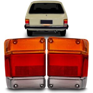 Par Lente Sinaleira Traseira Chevy Marajo 1983 1984 1985 198