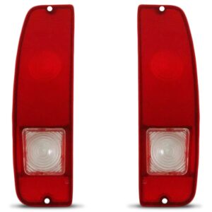 Par Lente Sinaleira Traseira Ford Pampa 1981 1982 1983 1984 Vermelho