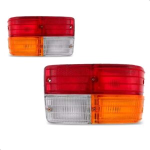 Par Lanterna Traseira Para Fiat 147 1979 A 1982 Tricolor Ambos Lados Tricolor