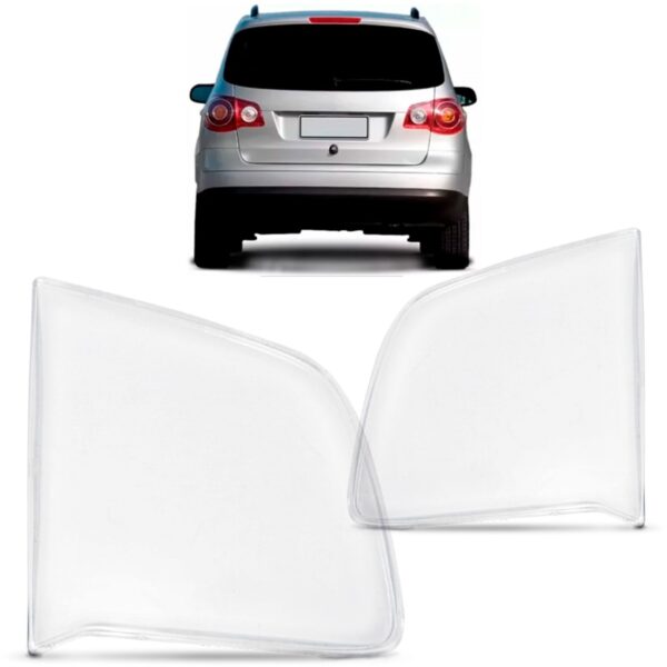 Par Lente Lanterna Traseira Spacefox 2007 A 2010 Tampa Cristal