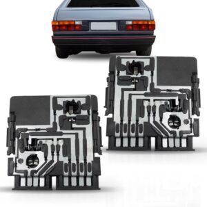 Par Circuito Sinaleira Traseira Gol 1987 A 1996 Central