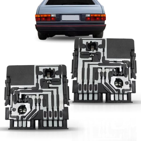 Par Circuito Sinaleira Traseira Gol 1987 A 1996 Central