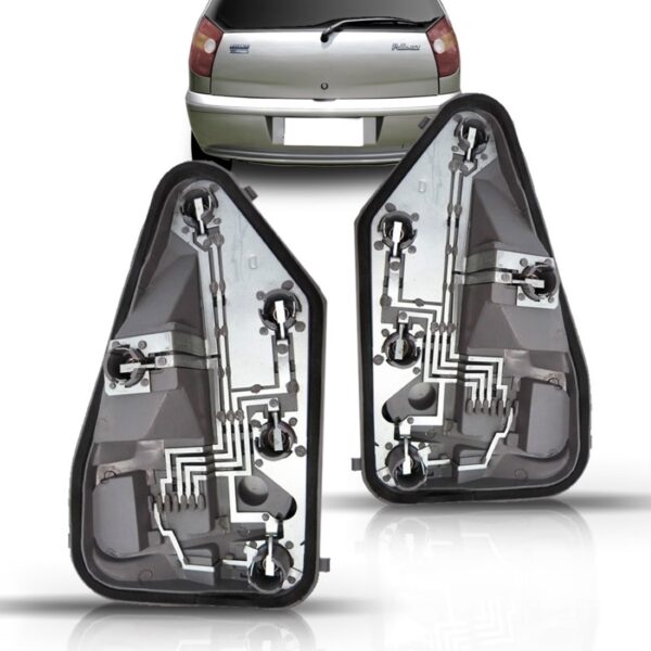 Par Circuito Sinaleira Traseira Palio 1996 97 98 99 2000