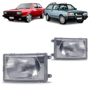 Par Farol Voyage Parati Saveiro Gts 1987 1988 1989 1990 Esquerdo