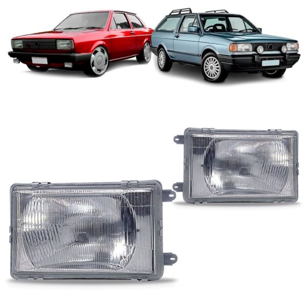 Par Farol Voyage Parati Saveiro Gts 1987 1988 1989 1990 Esquerdo