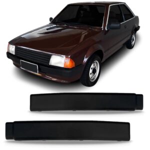 Par Almofada Parachoque Dianteiro Escort 1984 1985 1986