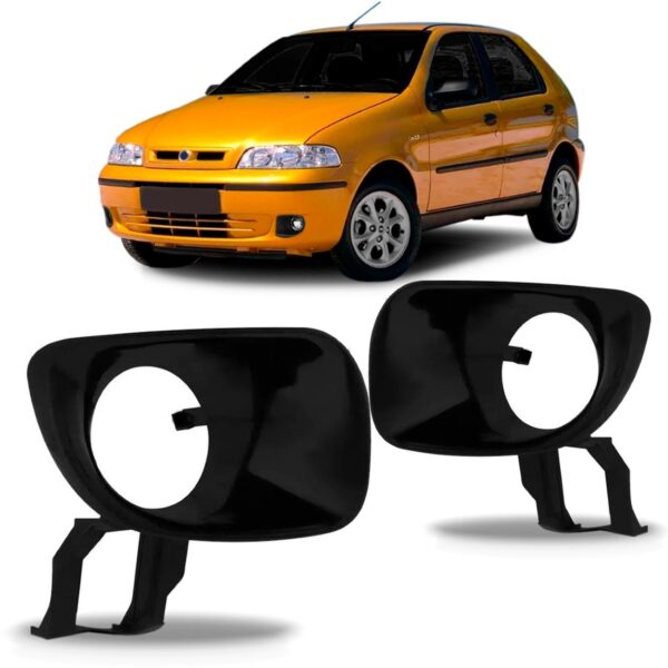 Par Suporte Farol Milha Para Palio 2001 2002 2003 Para Pintar Ambos Lados