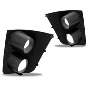 Jogo Moldura Farol Milha Palio Adventure 2004/2008 Com Furo Preto