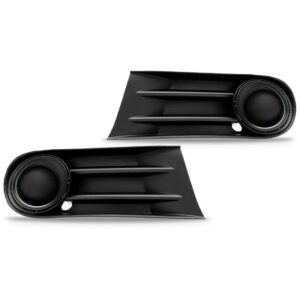 Par Moldura Milha Gol G5 2009 2010 2011 2012 Sem Furo Preto