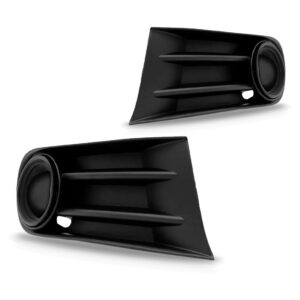 Par Moldura Milha Gol G5 2009 2010 2011 2012 Sem Furo Preto