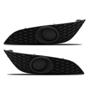 Par Tampa Farol Milha Vectra 2009 2010 2011 2012 Fechada - Preto - Ambos Os Lados