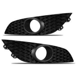 Par Moldura Milha Vectra 2009 2010 2011 2012 Com Furo Preto Ambos Os Lados