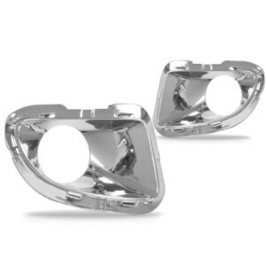 Par Moldura Milha Punto 07 2008/2012 Cromada Com Furo Oferta Cromado Ambos Os Lados