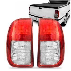 Jogo Sinaleira Traseira Saveiro G3 00 01 02 03 04 05 Bicolor Direito Bicolor