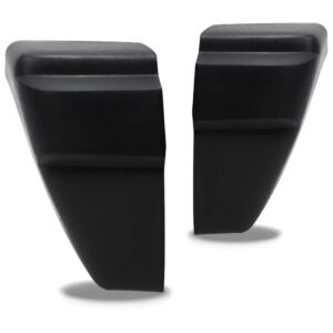 Par Polaina  Parachoque Dianteiro Gol 1981 1982 1983 Preto