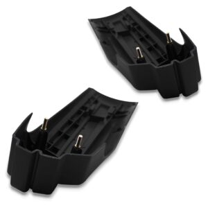 Par Ponteira Parachoque Traseiro Gol 1984 1985 1986 Preto