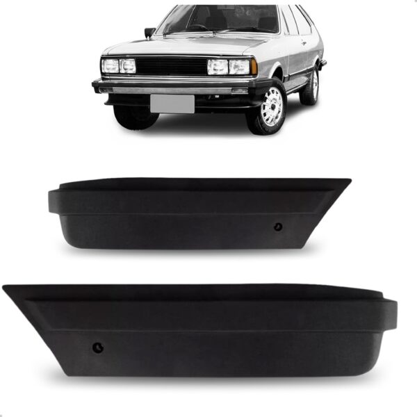 Par Polaina Parachoque Dianteiro Passat 1983 1984 1985 1986