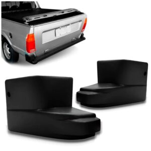 Par Ponteira Parachoque Traseiro Saveiro 1983 A 1992