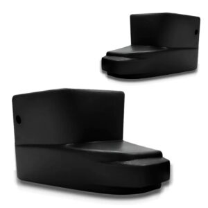 Par Ponteira Parachoque Traseiro Saveiro 1983 A 1992