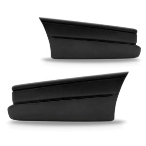 Par Ponteira Parachoque Traseiro Saveiro 1993 A 1997 Preto