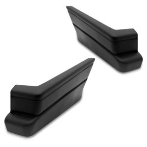 Par Ponteira Parachoque Traseiro Saveiro 1993 A 1997 Preto