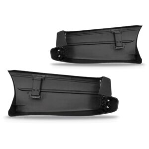 Par Ponteira Parachoque Traseiro Saveiro 1993 A 1997 Preto