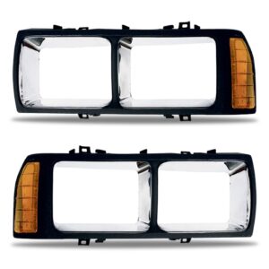 Par Aro Farol Passat 1983 A 1988 Duplo Cromado