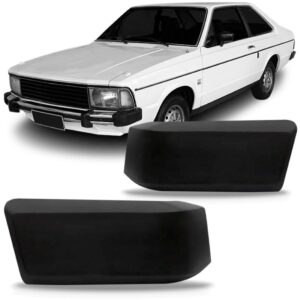 Par Polaina Parachoque Dianteiro Corcel Ii Luxo 78 A 84 Pto