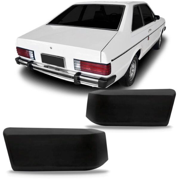 Par Polaina Do Parachoque Tras Corcel Ii Luxo 78 A 84 Curta