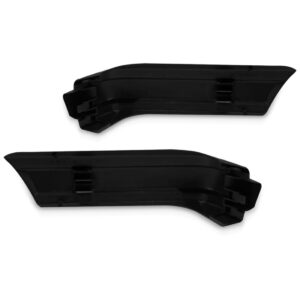 Par Ponteira Parachoque Dianteiro Escort 1983 A 1986 Preta