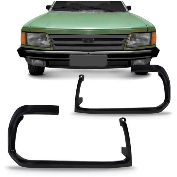 Par Aro Moldura Farol Del Rey 1985 1986 1987 A 1992 Preto