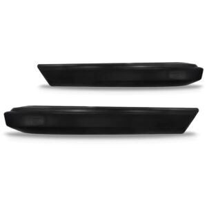 Par Ponteira Parachoque Traseiro Del Rey 1980 A 1985 Preto