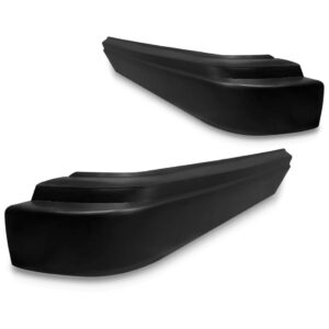 Par Ponteira Parachoque Traseiro Del Rey 1980 A 1985 Preto