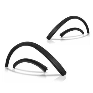 Par Alargador Vão Roda Dianteiro Ecosport 2003 A 2012 Preto