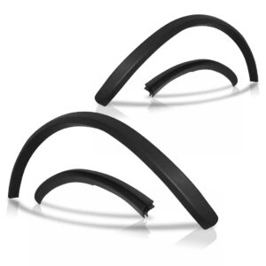 Par Alargador Vão Roda Traseiro Ecosport 2003 A 2012 Preta