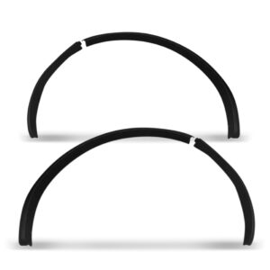 Par Alargador Vão Roda Traseiro Ecosport 2003 A 2012 Preta