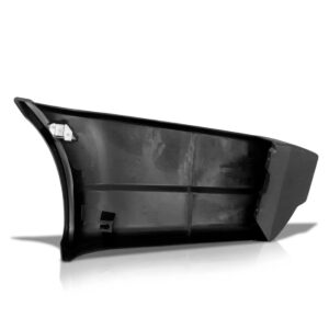 Par Ponteira Parachoque Traseiro Fiorino 1994 A 2002 Preto