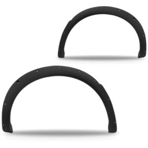 Par Alargador Vão Roda Traseiro Uno Way 2004 A 2010 Preto